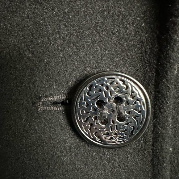 Black wool coat - Picture 5 of 5